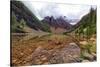 Lake Agnes, Banff National Park, Alberta, Canada.-George Oze-Stretched Canvas