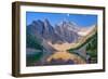 Lake Agnes, Near Lake Louise, Banfff National Park, Alberta, Canadian Rockies-Luis Leamus-Framed Photographic Print