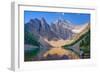 Lake Agnes, Near Lake Louise, Banfff National Park, Alberta, Canadian Rockies-Luis Leamus-Framed Photographic Print