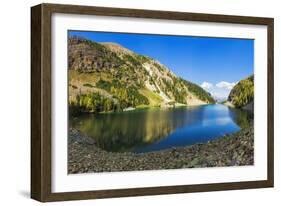 Lake Agness, Banff National Park, Alberta, Canada-Russ Bishop-Framed Photographic Print