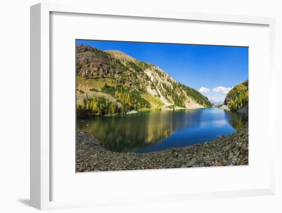 Lake Agness, Banff National Park, Alberta, Canada-Russ Bishop-Framed Photographic Print