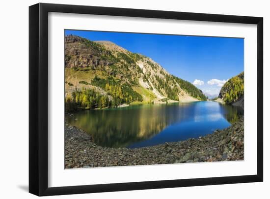 Lake Agness, Banff National Park, Alberta, Canada-Russ Bishop-Framed Photographic Print