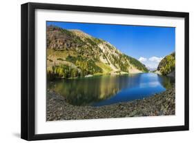 Lake Agness, Banff National Park, Alberta, Canada-Russ Bishop-Framed Photographic Print