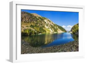 Lake Agness, Banff National Park, Alberta, Canada-Russ Bishop-Framed Photographic Print