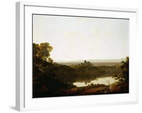 Lake Albano and Castel Gandolfo-Joseph Wright of Derby-Framed Giclee Print