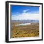 Lake Alexandrina and Snow Capped Mountains in Canterbury, South Island, New Zealand, Pacific-Matthew Williams-Ellis-Framed Photographic Print