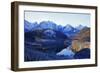 Lake Alpsee near Hohenschwangau and Tannheimer Alps, Allgau, Bavaria, Germany, Europe-Hans-Peter Merten-Framed Photographic Print