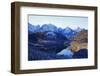 Lake Alpsee near Hohenschwangau and Tannheimer Alps, Allgau, Bavaria, Germany, Europe-Hans-Peter Merten-Framed Photographic Print