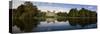 Lake and 19th Century Gothic Revival Johnstown Castle, Co Wexford, Ireland-null-Stretched Canvas