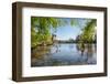 Lake and Moon Embracing Pavilion in Jade Spring Park-Andreas Brandl-Framed Photographic Print