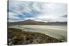 Lake and mountain landscape, Macaya, Bolivia-Anthony Asael-Stretched Canvas