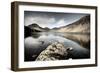 Lake and Mountains 2-Tom Quartermaine-Framed Giclee Print