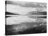 Lake And Mountains "McDonald Lake Glacier National Park" Montana. 1933-1942-Ansel Adams-Stretched Canvas