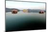 Lake and Palace on Amber's Road, Jaipur, Rajasthan, India, Asia-Godong-Mounted Photographic Print