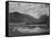 Lake And Trees In Foreground Mt, Clouds In Background "In Rocky Mt NP" Colorado 1933-1942-Ansel Adams-Framed Stretched Canvas