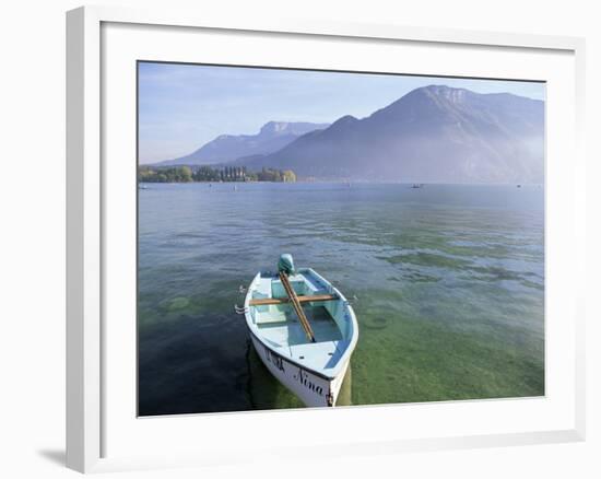 Lake Annecy, Rhone Alpes, France-John Miller-Framed Photographic Print