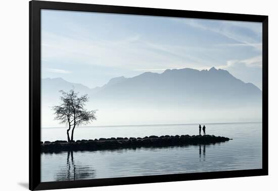 Lake Annecy, Savoie, France, Europe-Graham Lawrence-Framed Photographic Print