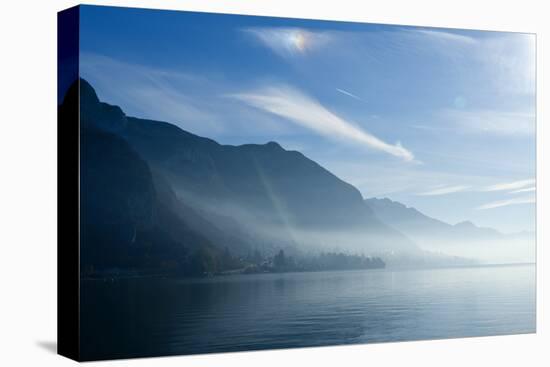 Lake Annecy, Savoie, France, Europe-Graham Lawrence-Stretched Canvas