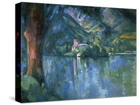 Lake Annecy-Paul Cézanne-Stretched Canvas