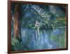 Lake Annecy-Paul Cézanne-Framed Art Print