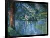 Lake Annecy-Paul Cézanne-Framed Art Print