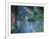 Lake Annecy-Paul Cézanne-Framed Art Print