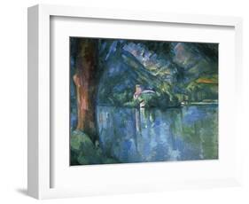 Lake Annecy-Paul Cézanne-Framed Art Print