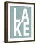 Lake Aqua-Jamie MacDowell-Framed Art Print