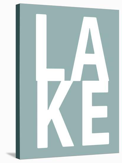 Lake Aqua-Jamie MacDowell-Stretched Canvas