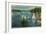 Lake Arrowhead, CA Yacht Club Racing - Lake Arrowhead, CA-Lantern Press-Framed Art Print