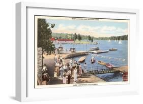 Lake Arrowhead, California-null-Framed Art Print