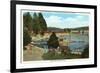 Lake Arrowhead, California-null-Framed Premium Giclee Print