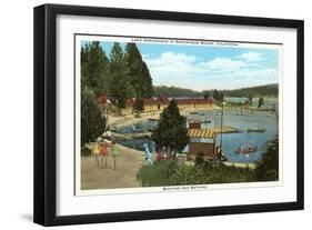 Lake Arrowhead, California-null-Framed Art Print