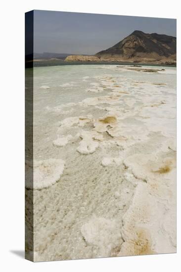 Lake Assal, 151M Below Sea Level, Djibouti, Africa-Tony Waltham-Stretched Canvas