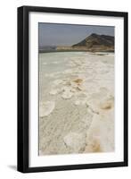 Lake Assal, 151M Below Sea Level, Djibouti, Africa-Tony Waltham-Framed Photographic Print