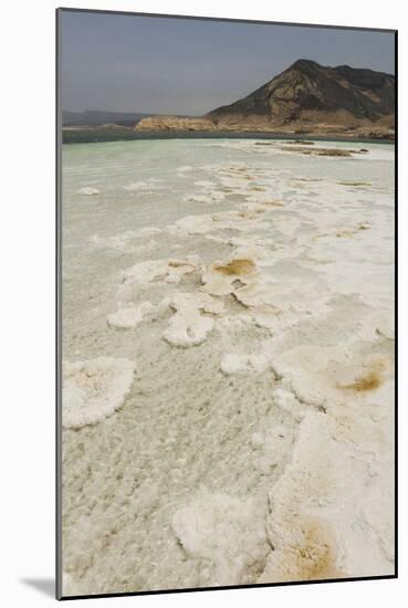 Lake Assal, 151M Below Sea Level, Djibouti, Africa-Tony Waltham-Mounted Photographic Print
