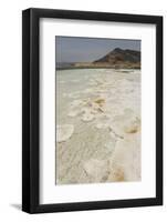 Lake Assal, 151M Below Sea Level, Djibouti, Africa-Tony Waltham-Framed Photographic Print