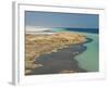 Lake Assal Crater Lake in the Central Djibouti With Its Salt Pans, Afar Depression, Djibouti-null-Framed Photographic Print