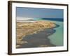 Lake Assal Crater Lake in the Central Djibouti With Its Salt Pans, Afar Depression, Djibouti-null-Framed Photographic Print