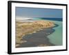Lake Assal Crater Lake in the Central Djibouti With Its Salt Pans, Afar Depression, Djibouti-null-Framed Photographic Print