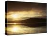 Lake at Sunrise, Lake of the Ozarks, Missouri, USA-Charles Gurche-Stretched Canvas