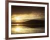 Lake at Sunrise, Lake of the Ozarks, Missouri, USA-Charles Gurche-Framed Photographic Print