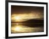 Lake at Sunrise, Lake of the Ozarks, Missouri, USA-Charles Gurche-Framed Photographic Print