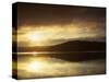 Lake at Sunrise, Lake of the Ozarks, Missouri, USA-Charles Gurche-Stretched Canvas