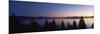 Lake at Sunset, Lake Tahoe, California, USA-null-Mounted Photographic Print