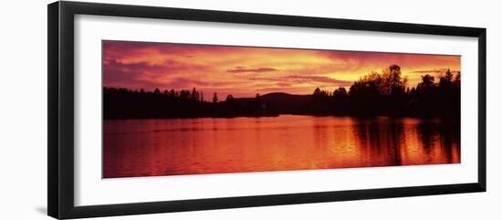 Lake at Sunset, Vermont, USA-null-Framed Photographic Print