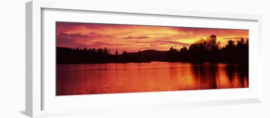 Lake at Sunset, Vermont, USA-null-Framed Photographic Print