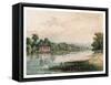 Lake at Virginia Water, 1880-F Jones-Framed Stretched Canvas