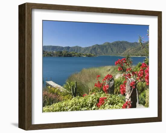 Lake Atitlan, Near Santiago Atitlan, Guatemala, Central America-null-Framed Photographic Print