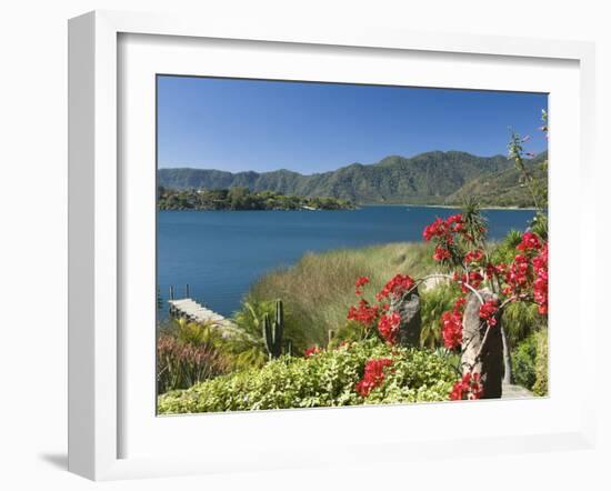 Lake Atitlan, Near Santiago Atitlan, Guatemala, Central America-null-Framed Photographic Print